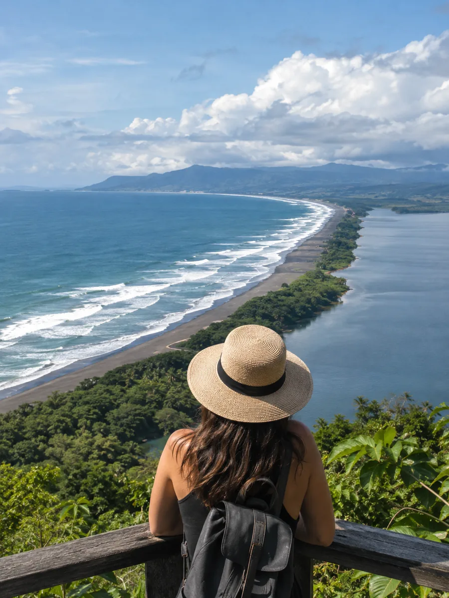 Vista en el Parque Nacional Marino Ballena